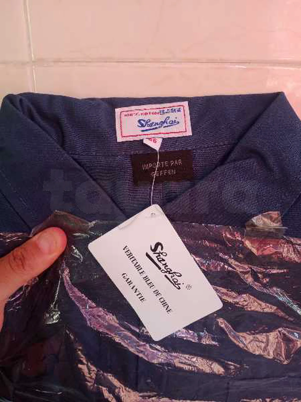DENGRI ( costume bleu de chine)