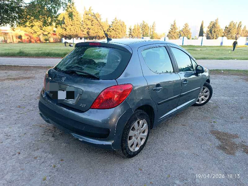 Carte voiture Peugeot 207