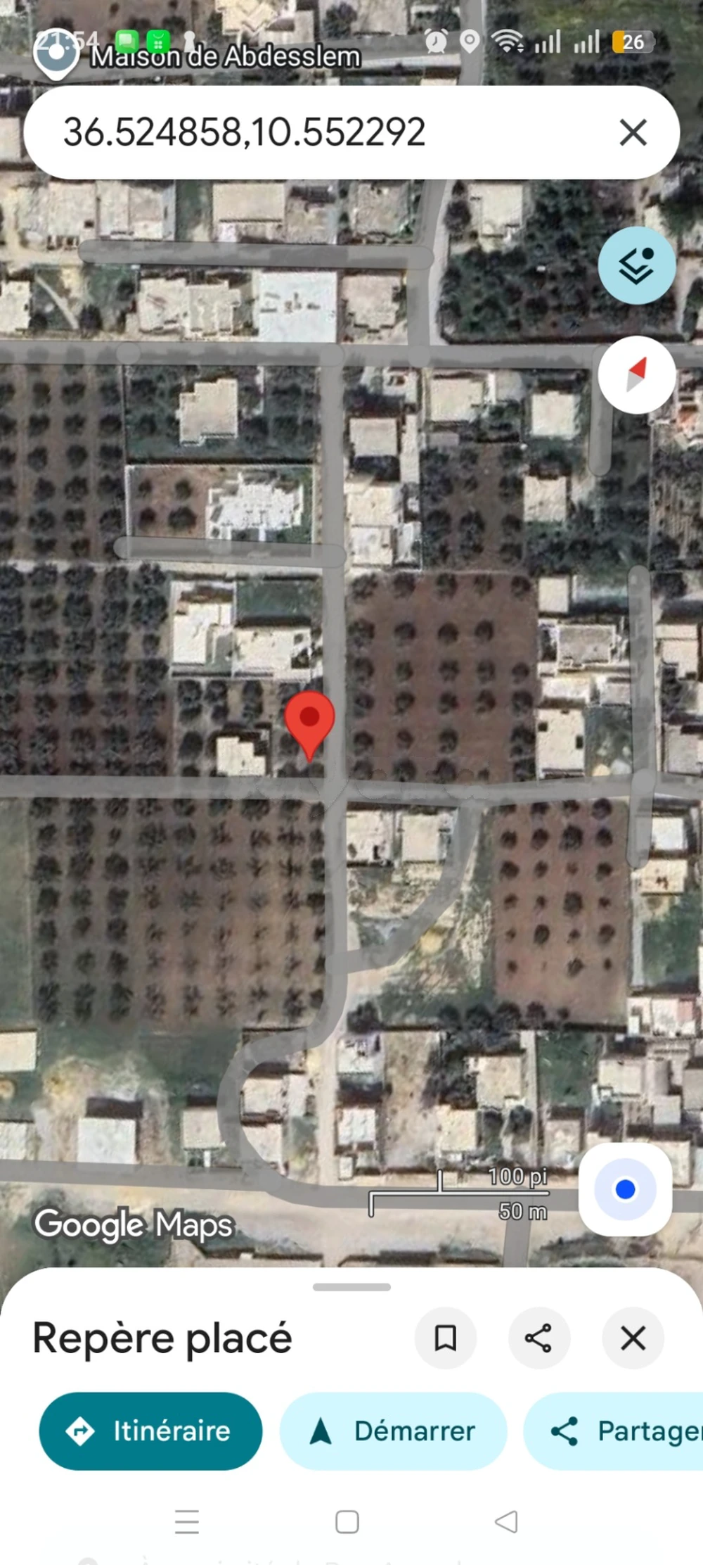 Terrain a vendre lot 200m