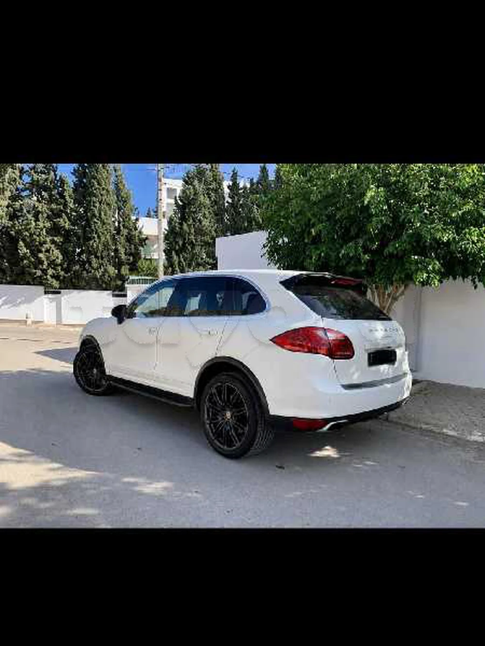 Carte voiture Porsche Cayenne