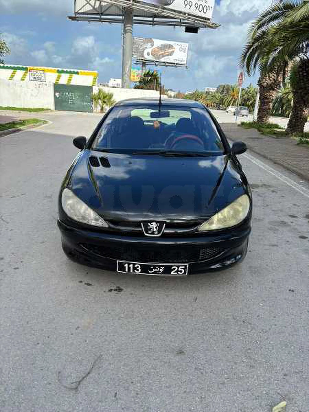 Carte voiture Peugeot 206