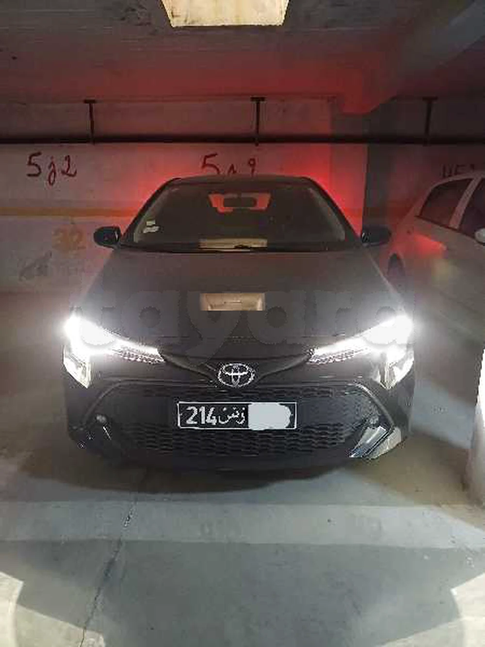 Carte voiture Toyota Corolla