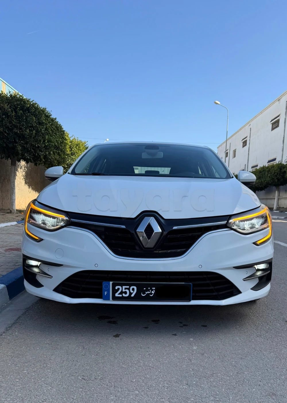 Carte voiture Renault Megane