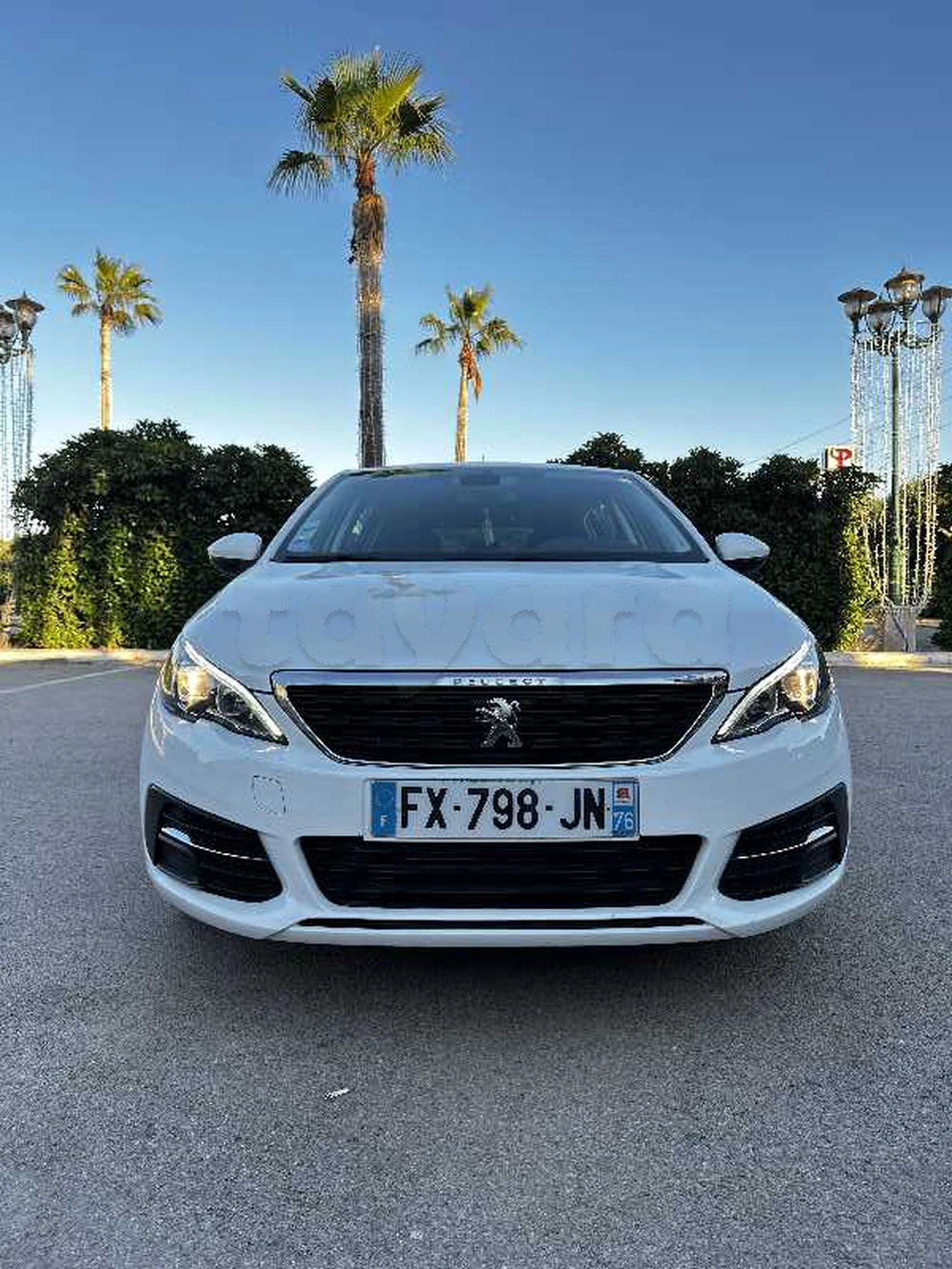 Carte voiture Peugeot 308