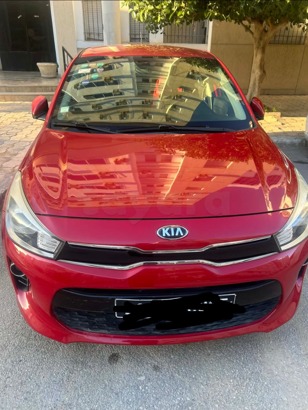 Carte voiture Kia Rio