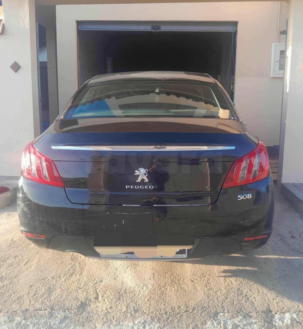 Carte voiture Peugeot 508