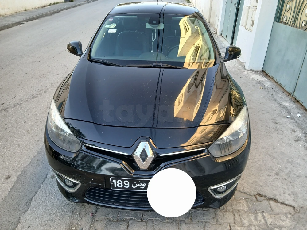 Carte voiture Renault Fluence