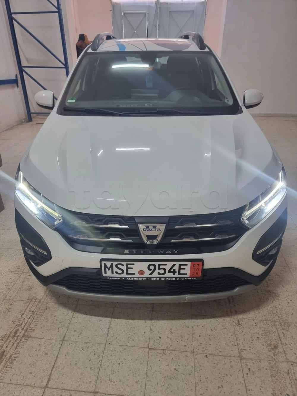 Carte voiture Dacia Sandero