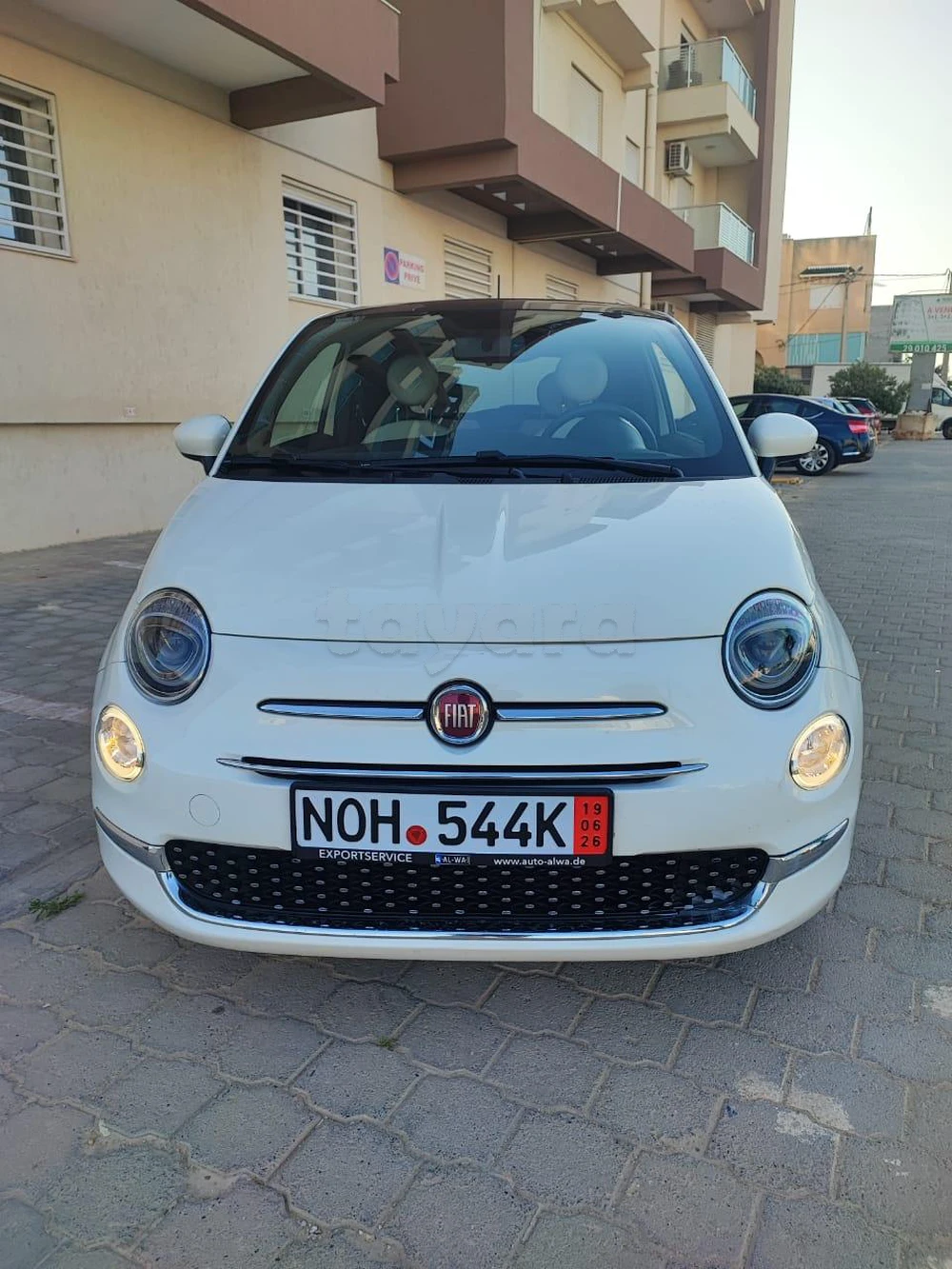 Carte voiture Fiat 500