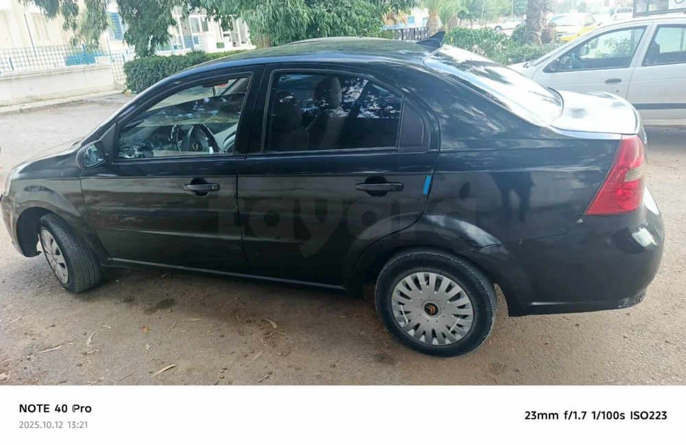 Carte voiture Chevrolet Aveo