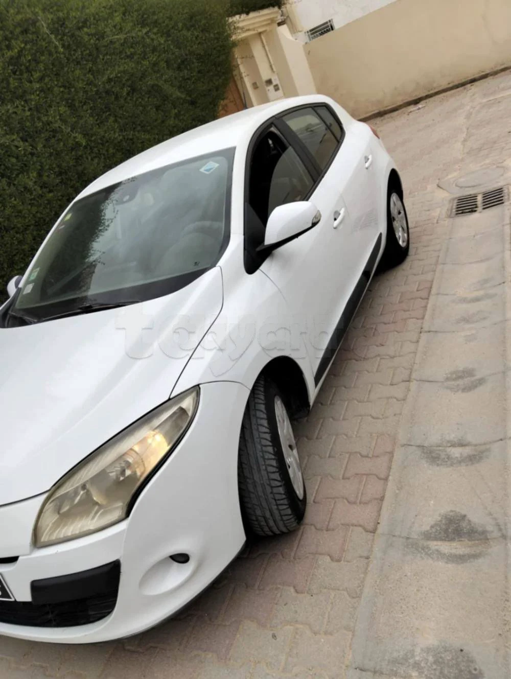 Carte voiture Renault Megane