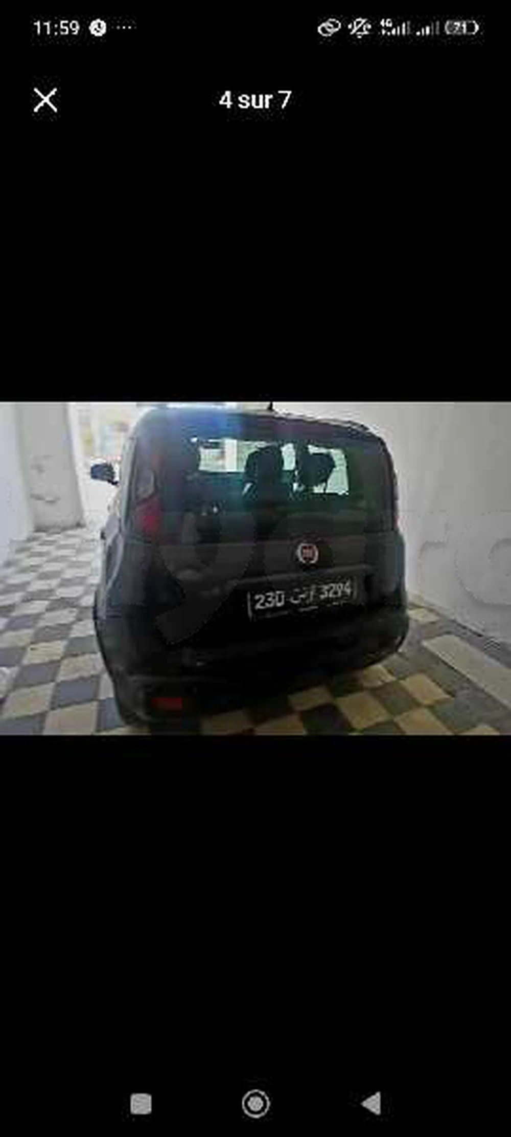 Carte voiture Fiat Panda