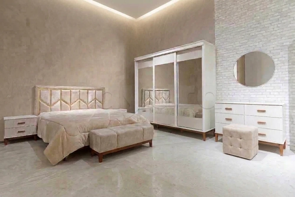 Chambre à coucher adulte moderne complète jamais utilisée