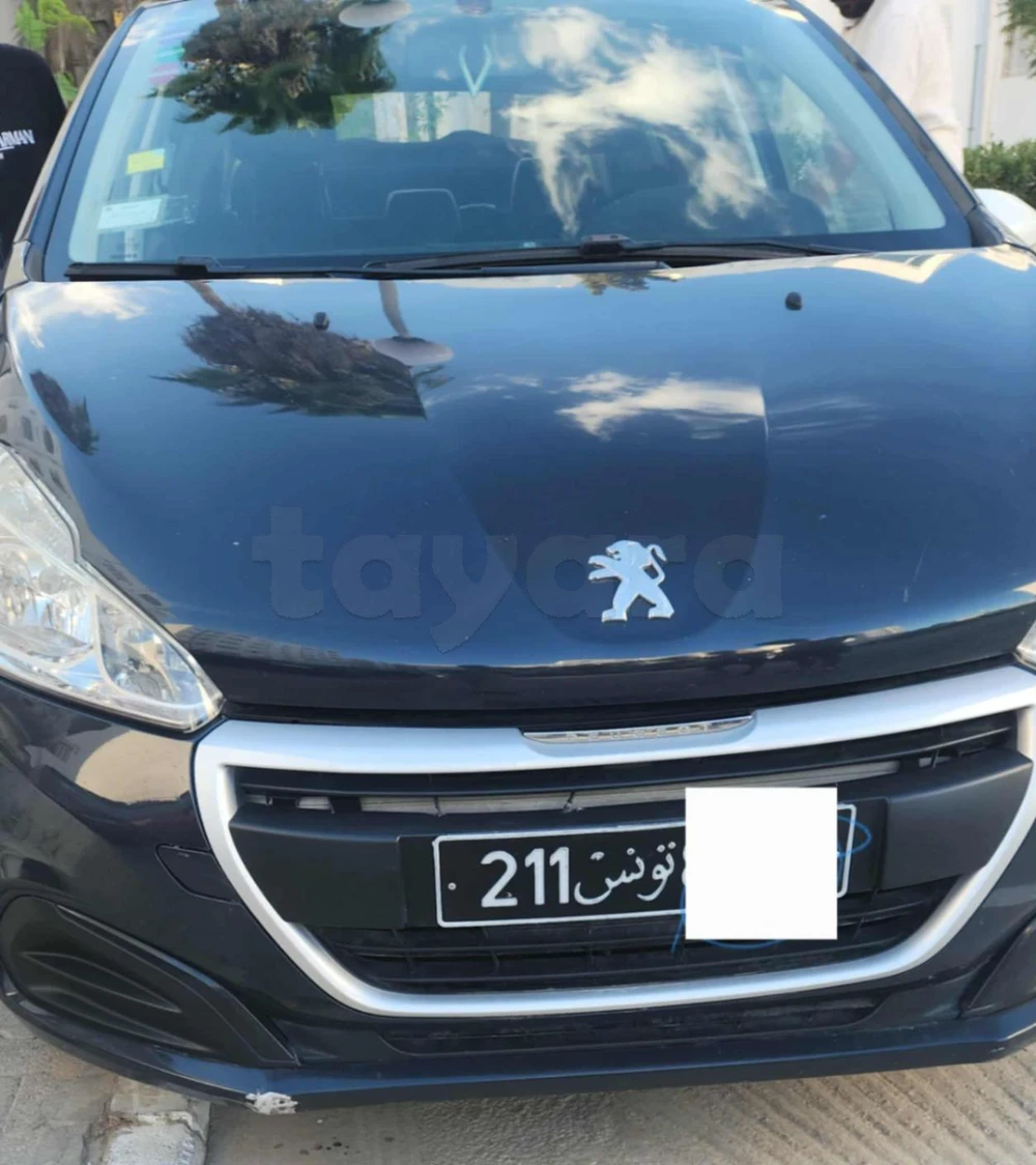 Carte voiture Peugeot 208