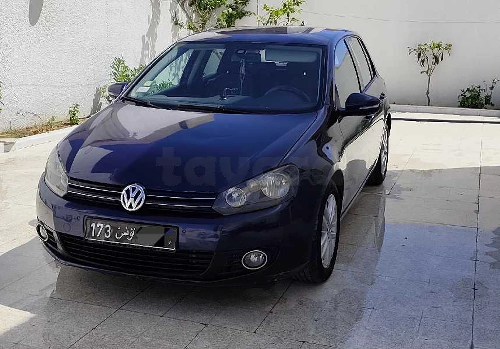 Carte voiture Volkswagen Golf