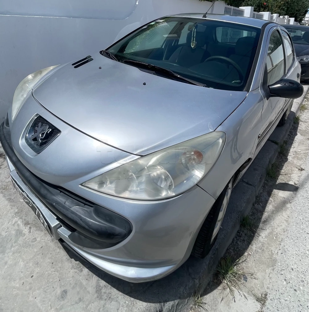 Carte voiture Peugeot 206