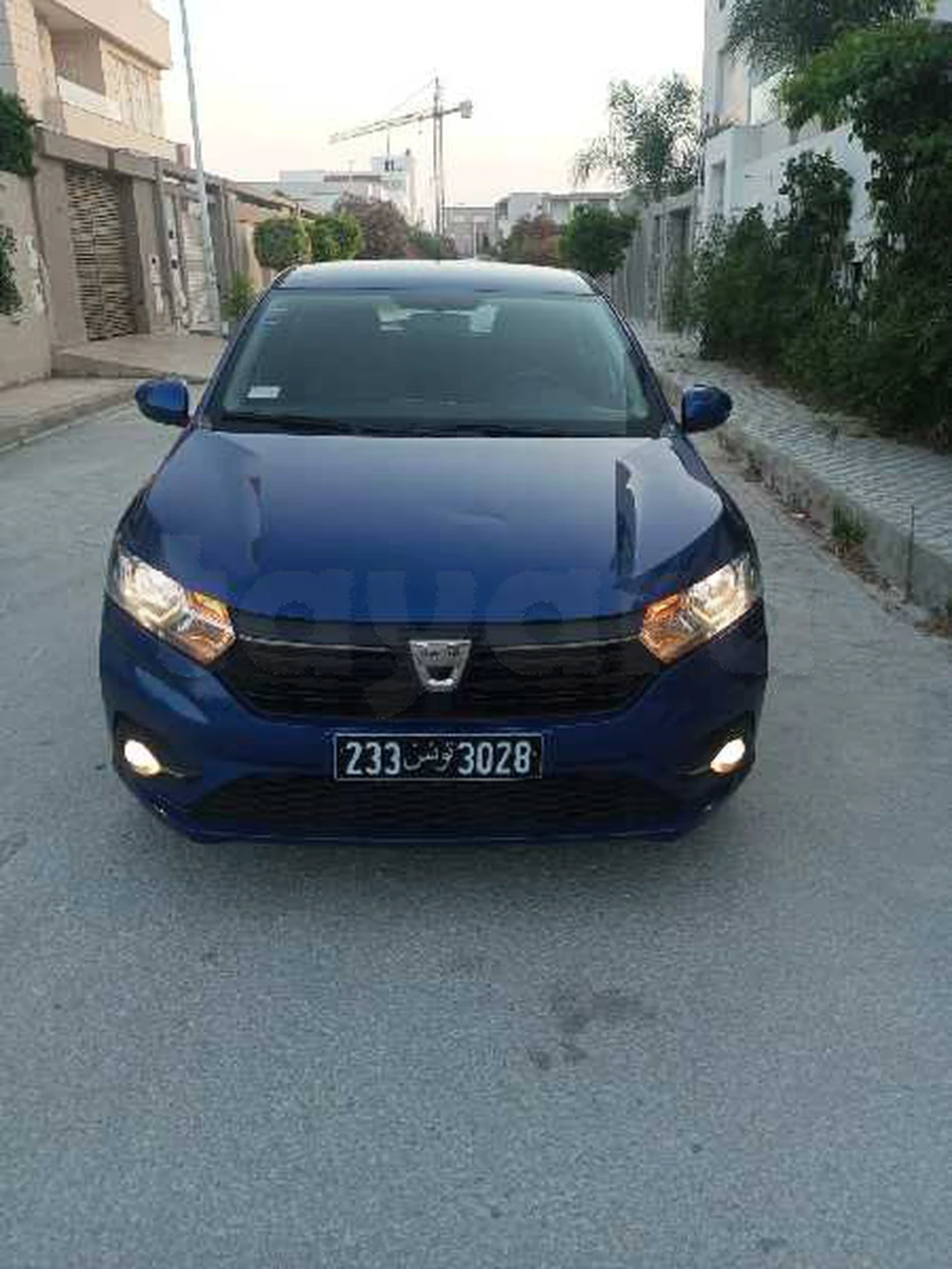 Carte voiture Dacia Sandero