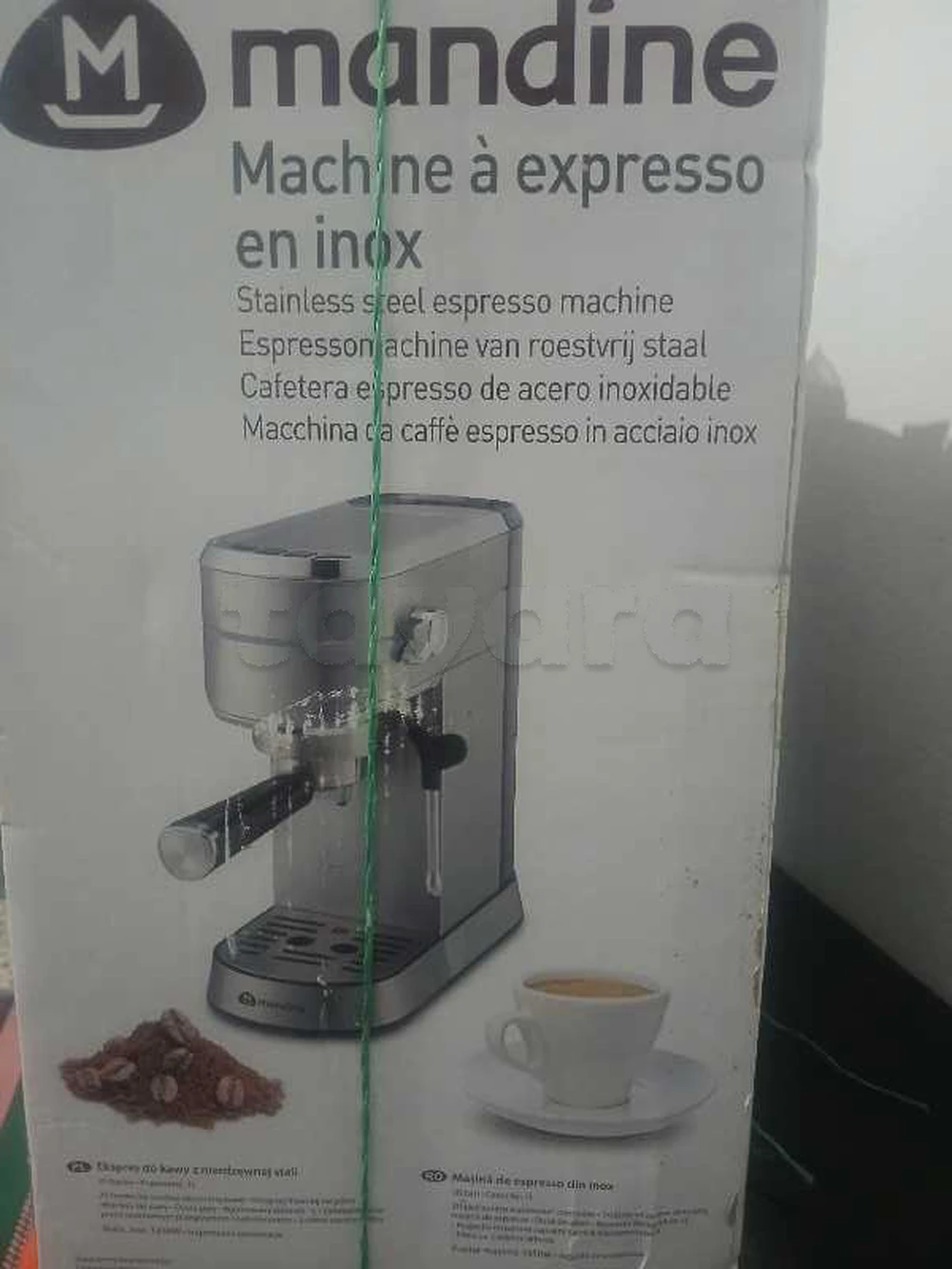 Machine à expresso en inox مكينةقهوة
