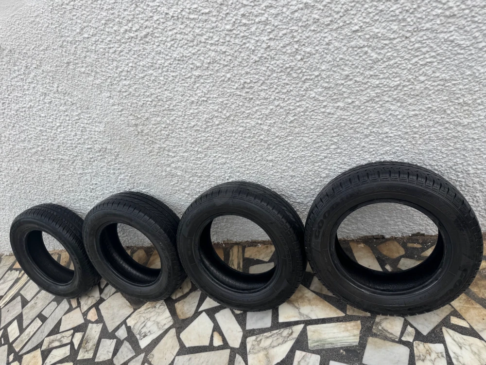 4 pneus goodyear 165/70/14 🚗