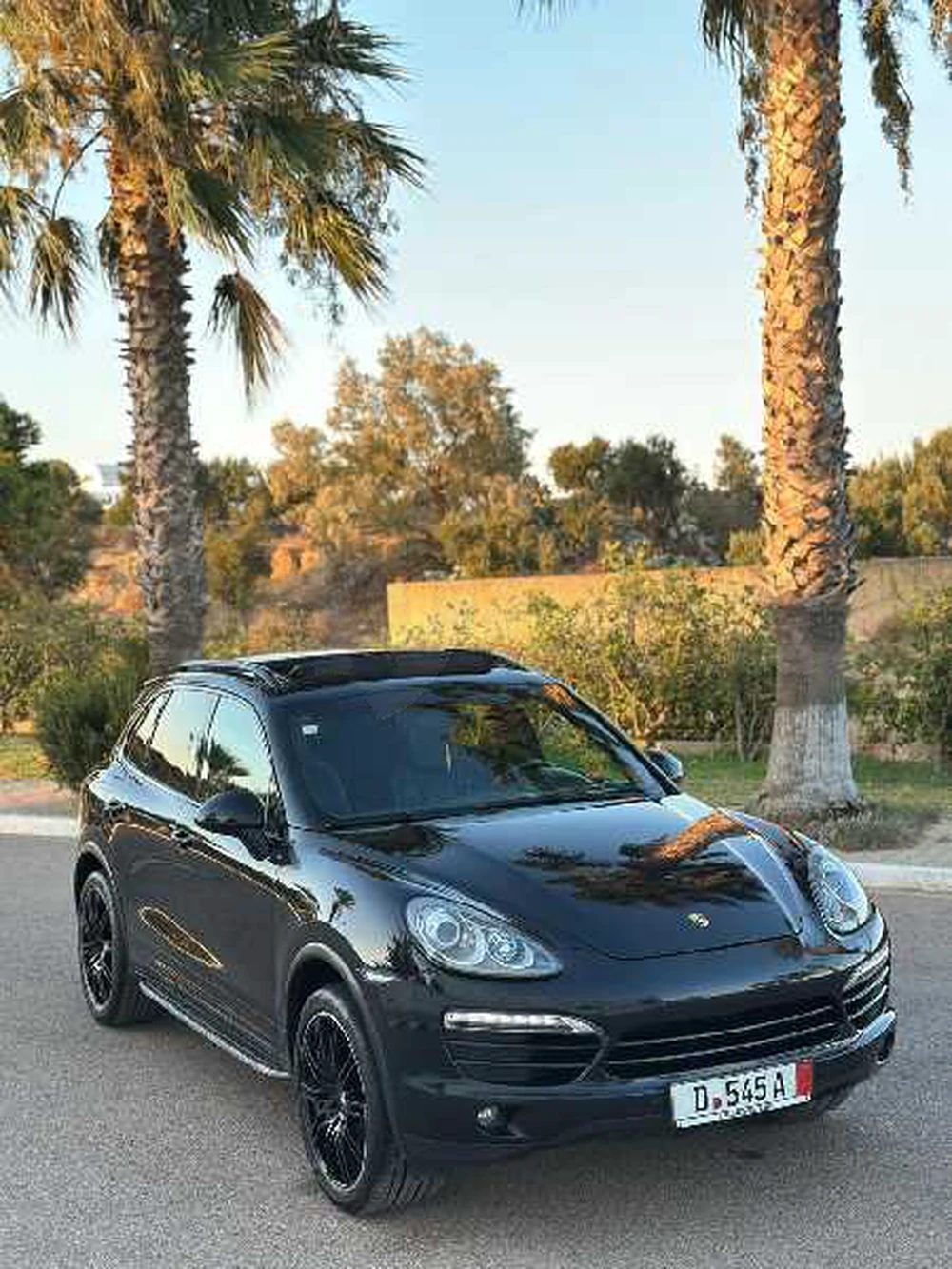 Carte voiture Porsche Cayenne