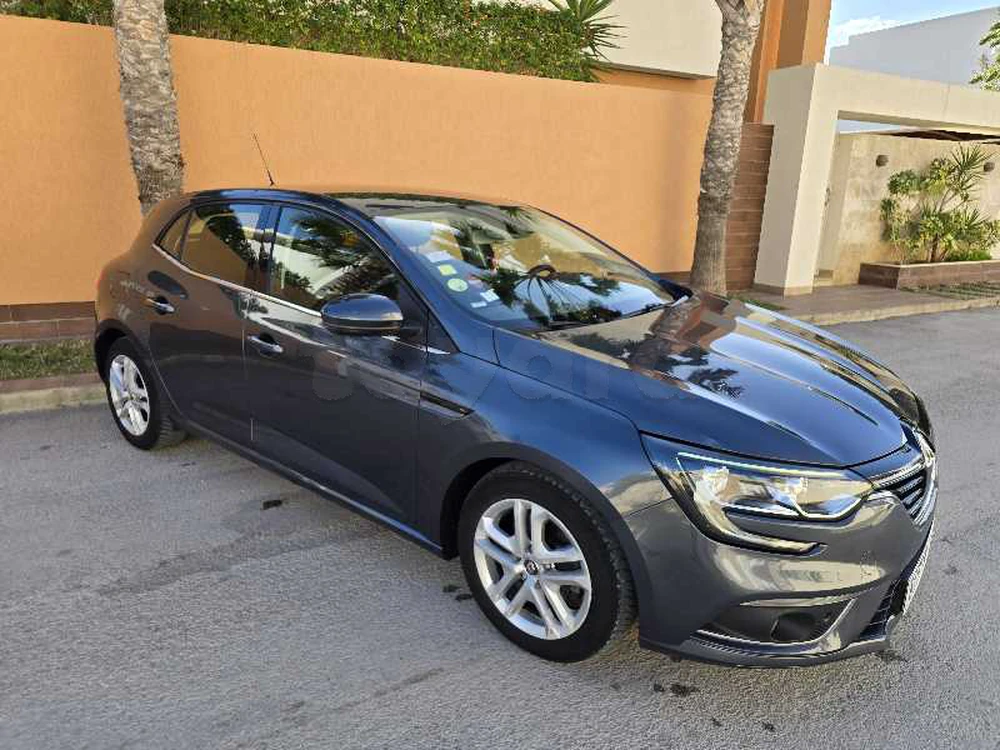 Carte voiture Renault Megane