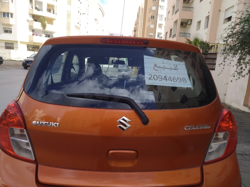 Carte voiture Suzuki Celerio