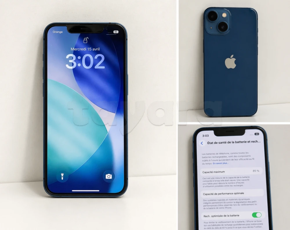 📱 iPhone 13 mini 256 Go Bleu – Très bon état 🔥