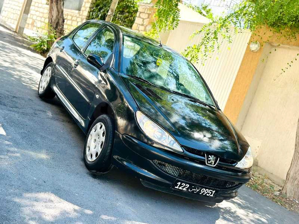 Carte voiture Peugeot 206