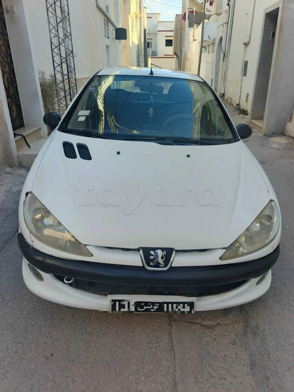 Carte voiture Peugeot 206