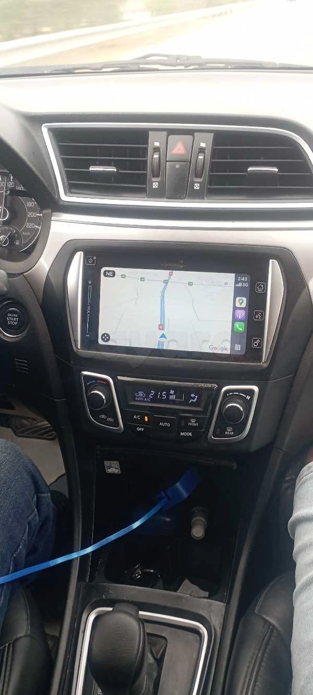 Carte voiture Suzuki Baleno