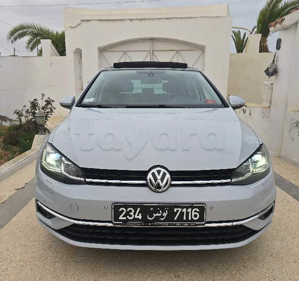 Carte voiture Volkswagen Golf