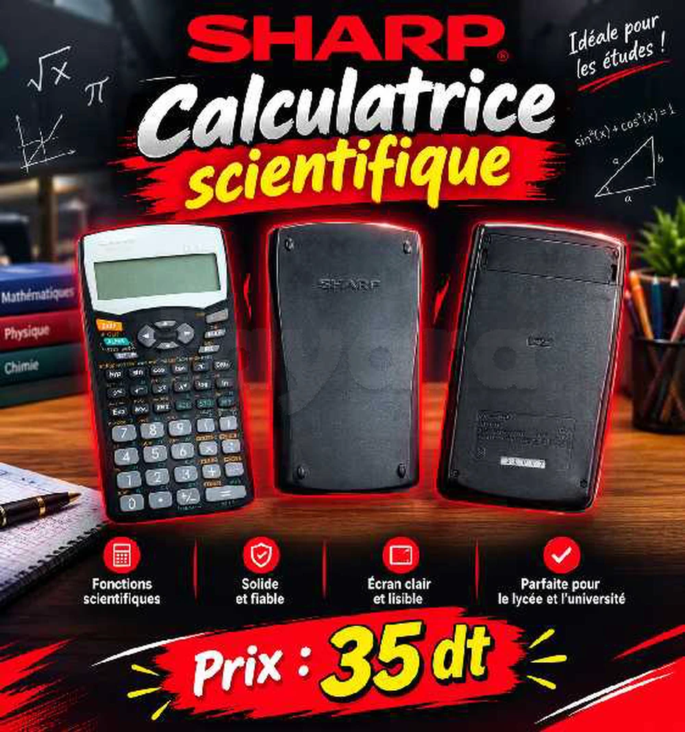 Calculatrice scientifique sharp