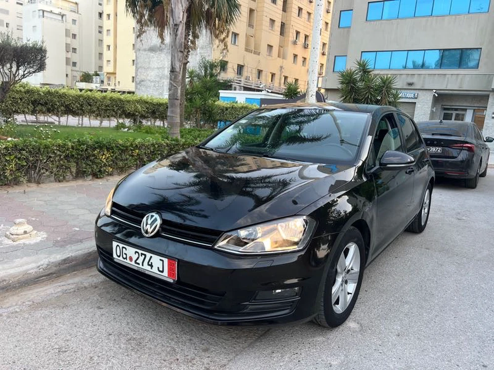 Carte voiture Volkswagen Golf 7