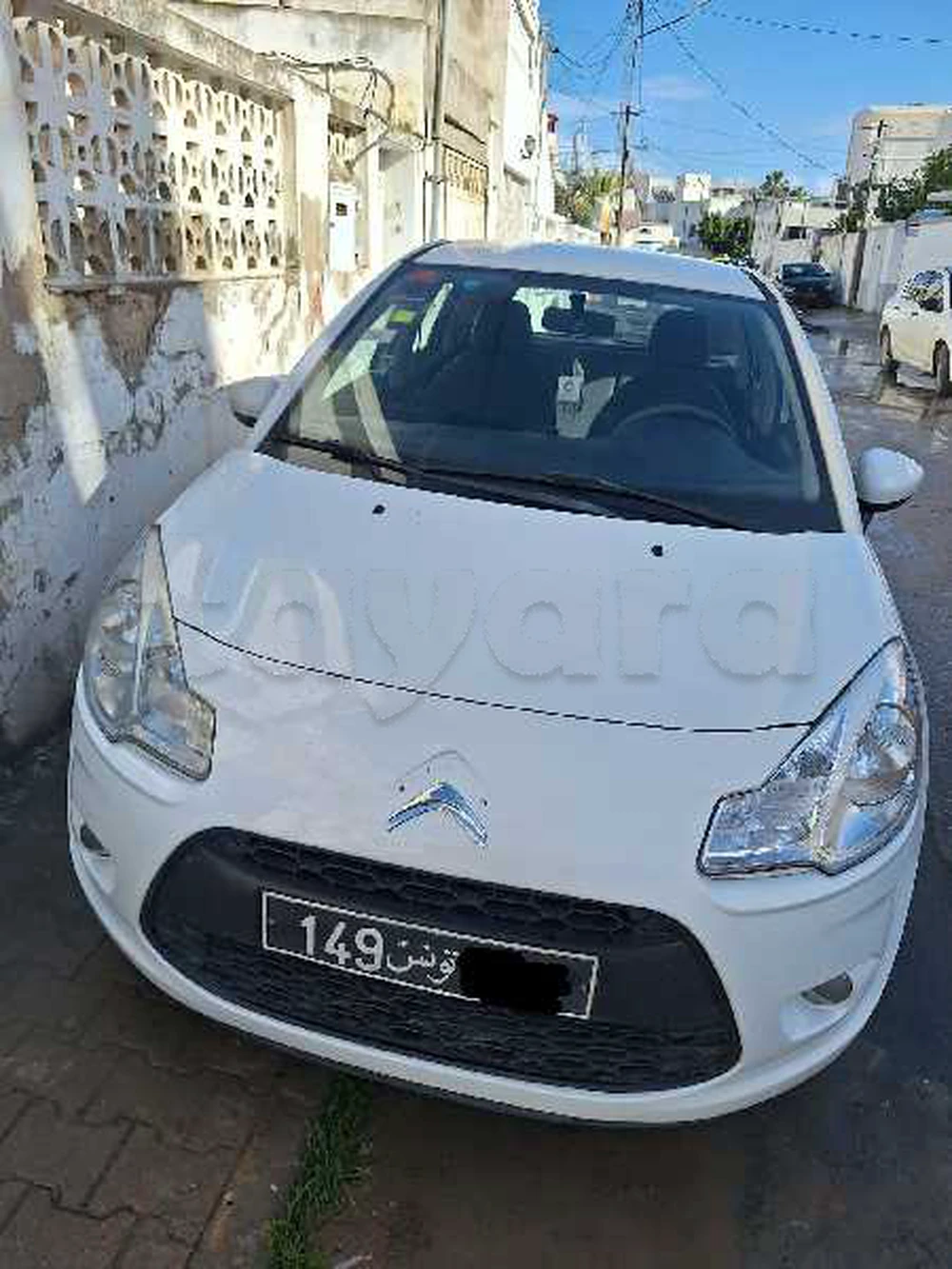 Carte voiture Citroen C3