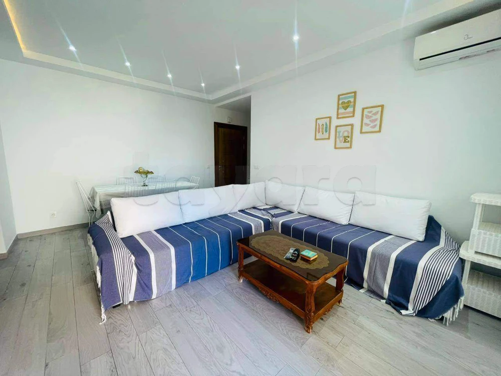 À Louer –S+2 avec vue piscine à Hammamet Sud – Résidence avec piscine – Proche mer – 1 500 DT/mois