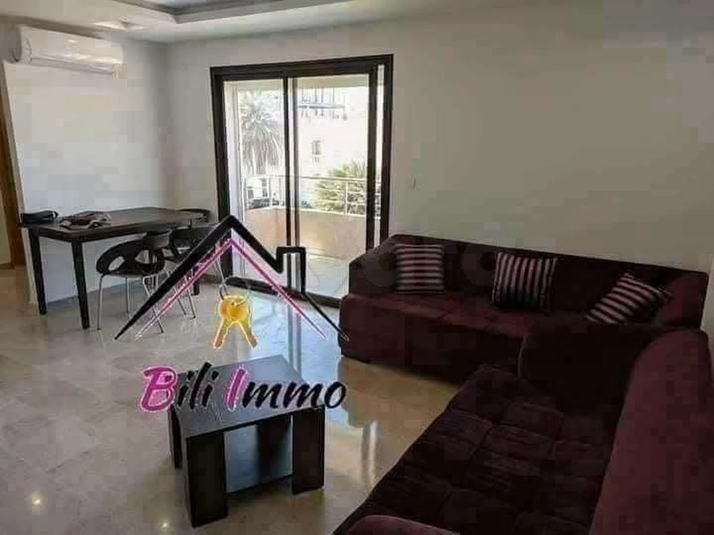 شقة مؤثثة s+2 في حمام سوسة