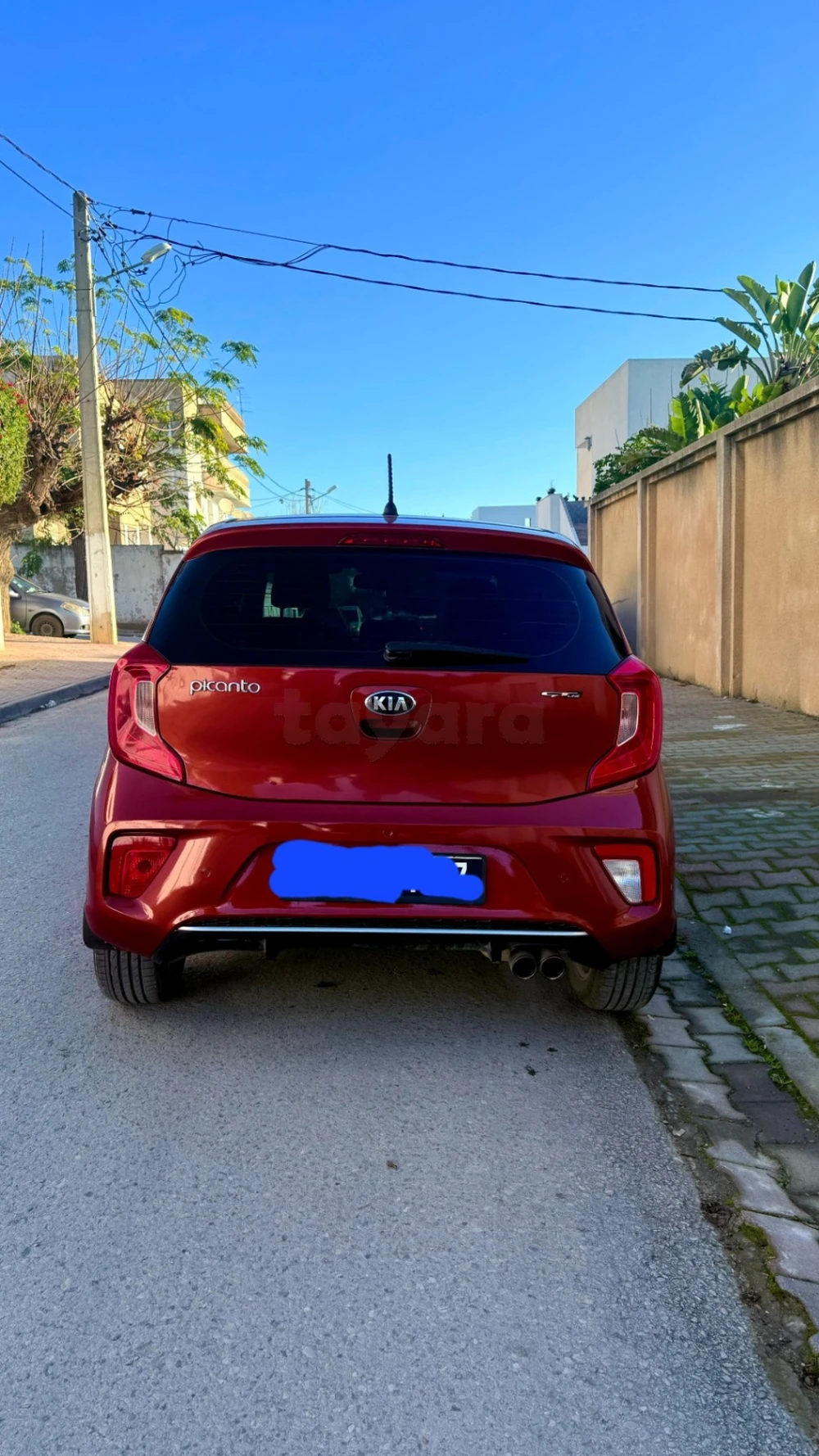 Carte voiture Kia Picanto