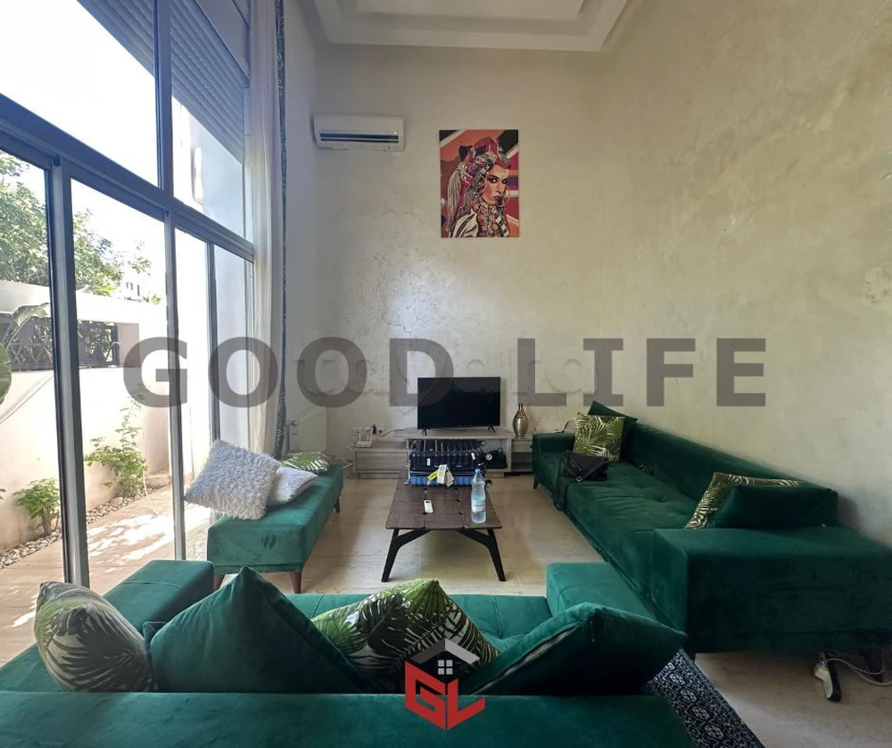A Louer Duplex en S3 Meublé avec Jardin à Sidi Daoud