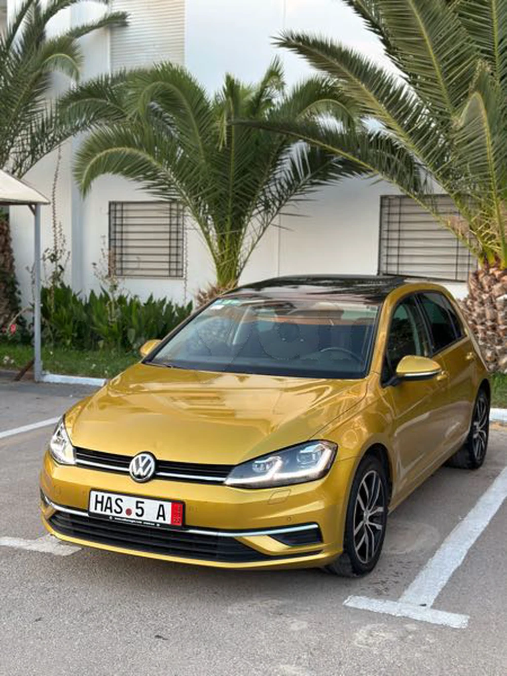 Carte voiture Volkswagen Golf 7