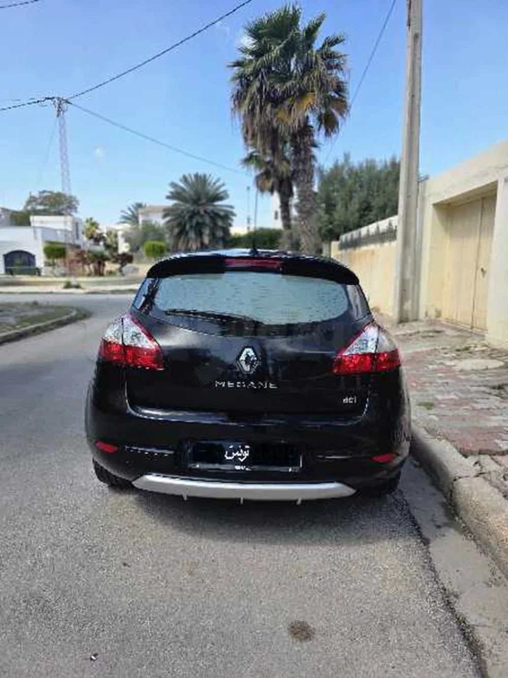 Carte voiture Renault Megane