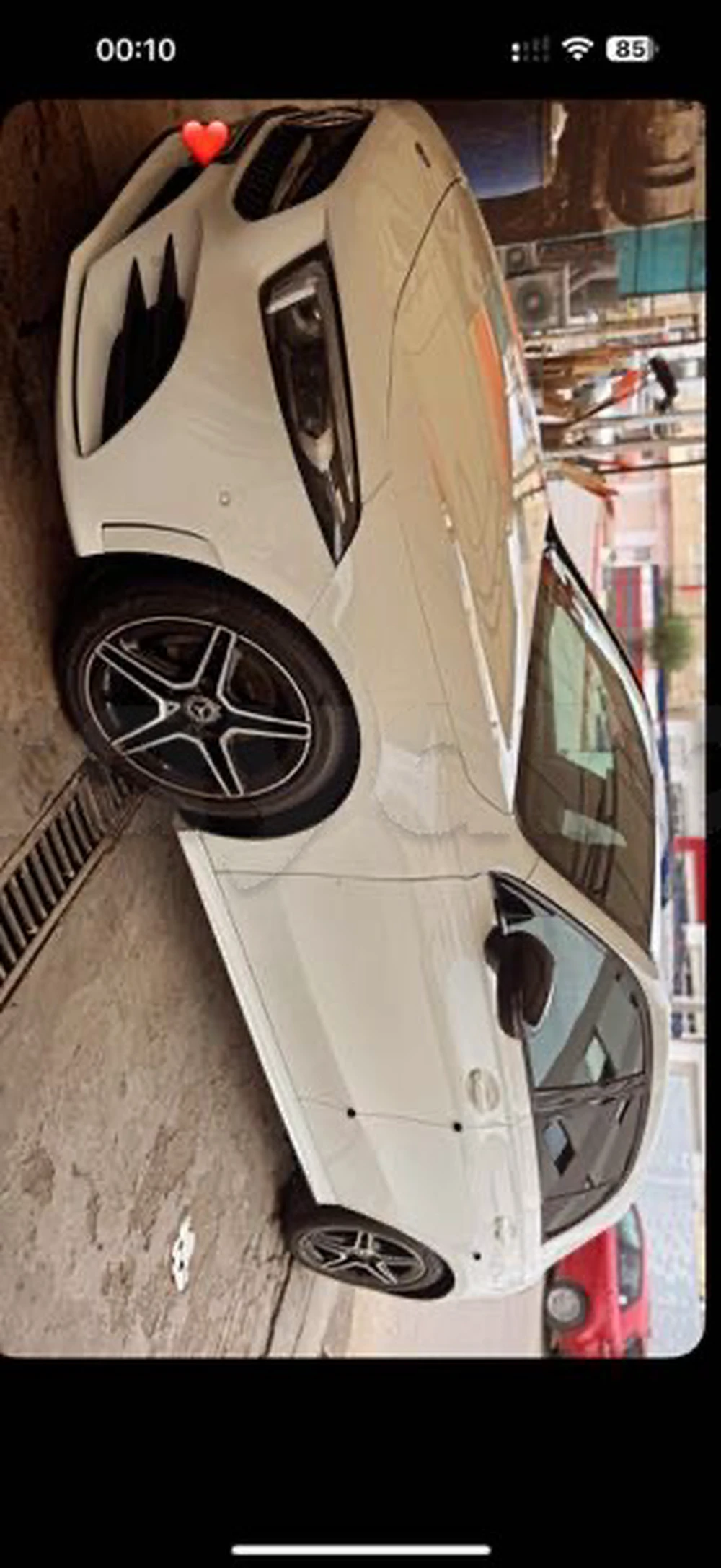 Carte voiture Mercedes-Benz Classe A