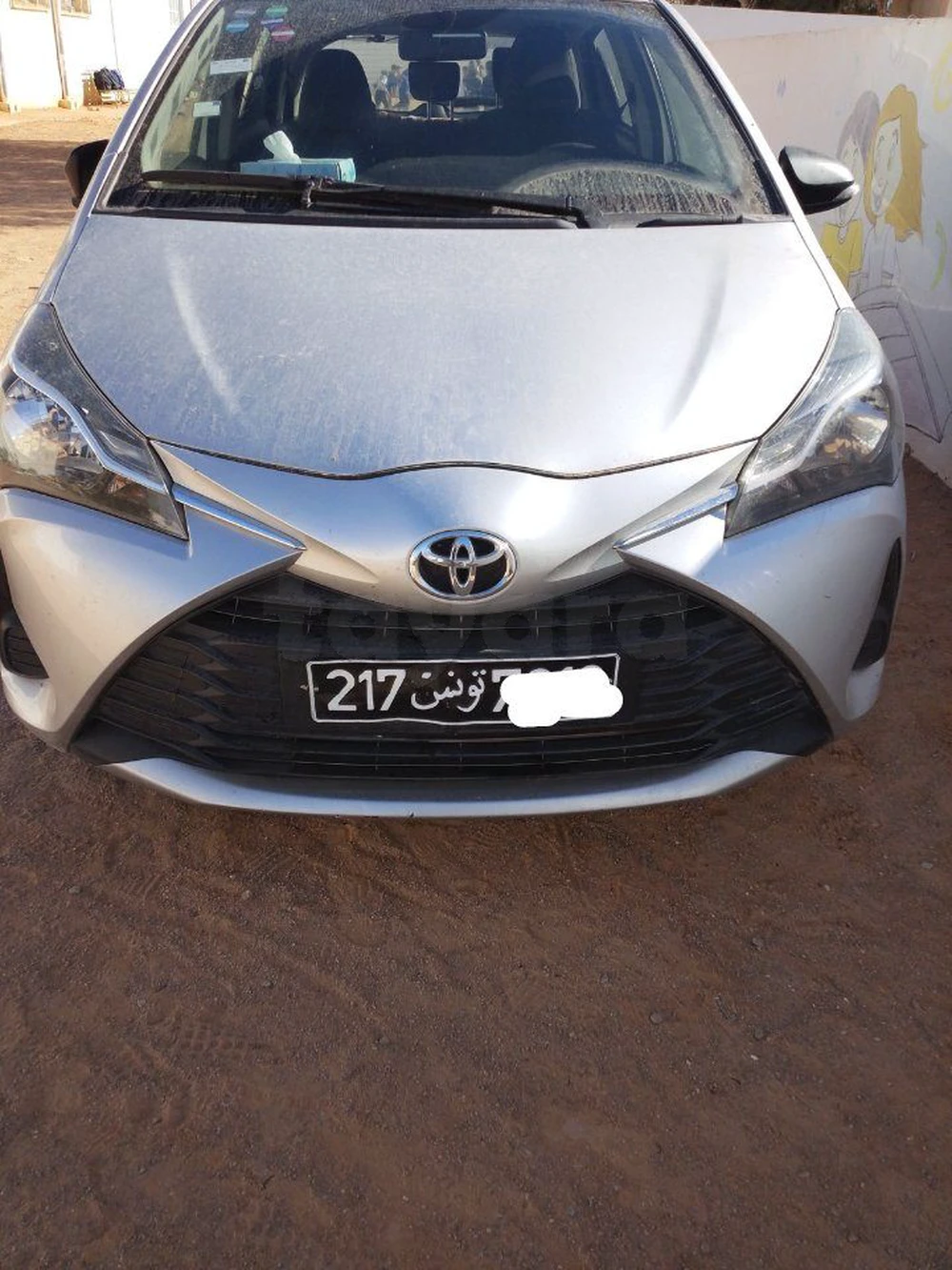 Carte voiture Toyota Yaris Verso