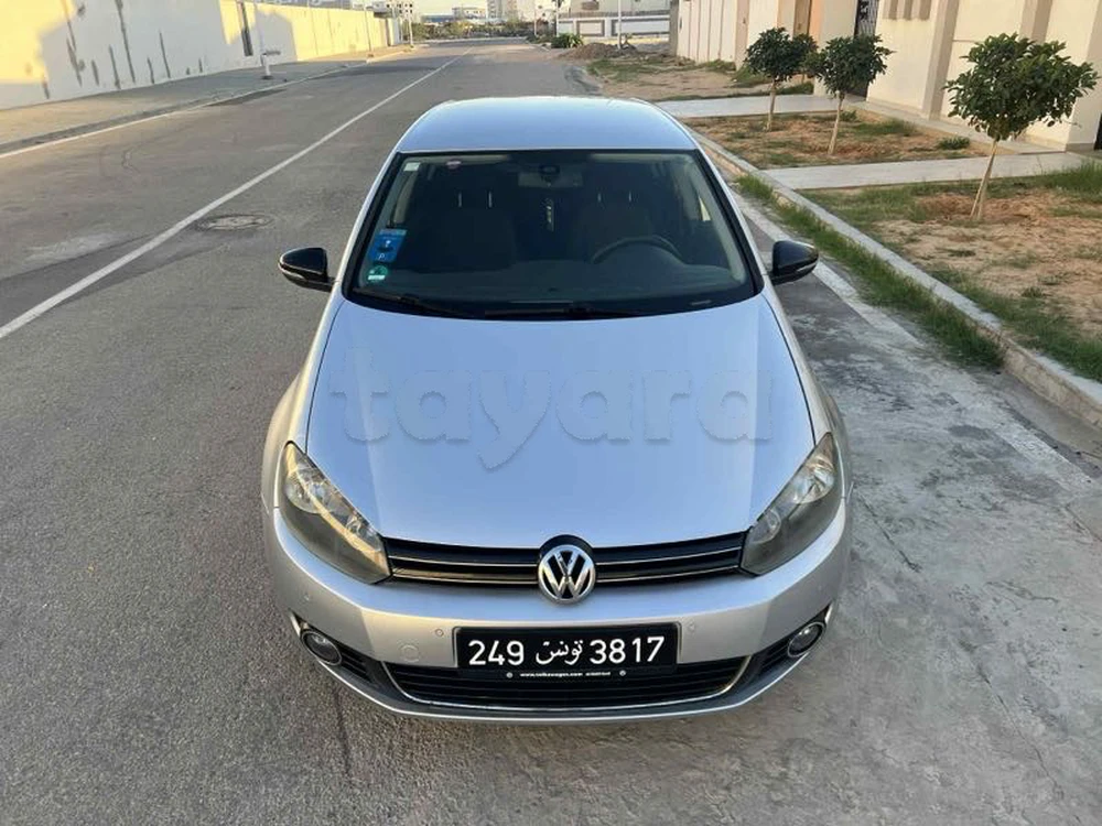 Carte voiture Volkswagen Golf 6