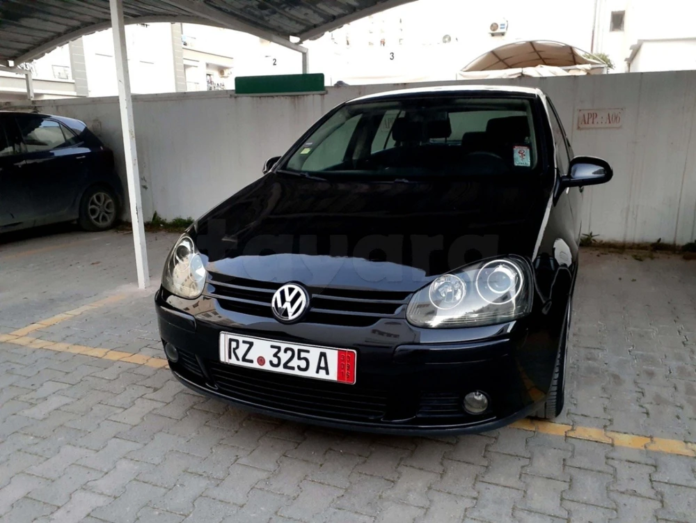 Carte voiture Volkswagen Golf 5