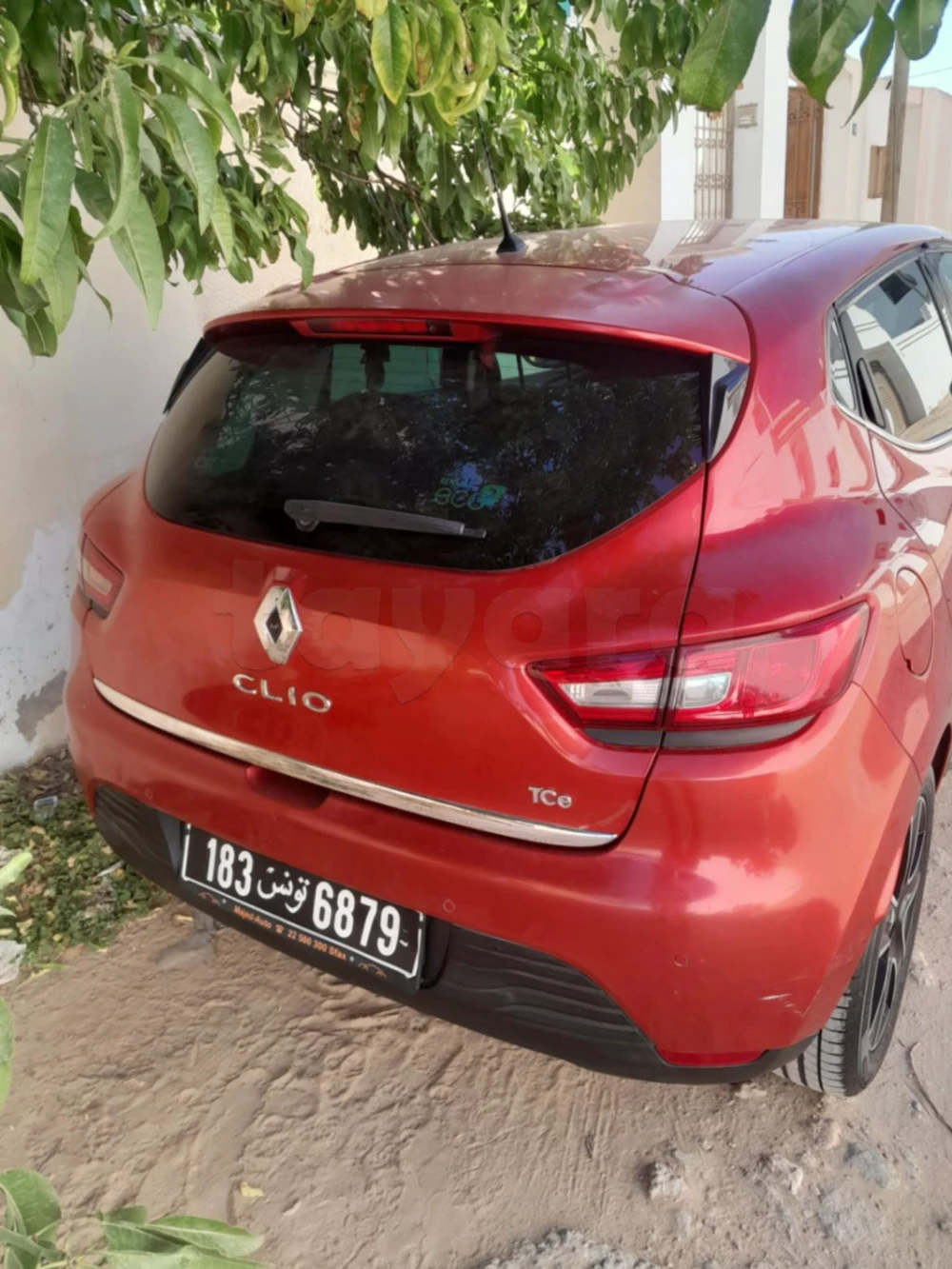 Carte voiture Renault Clio