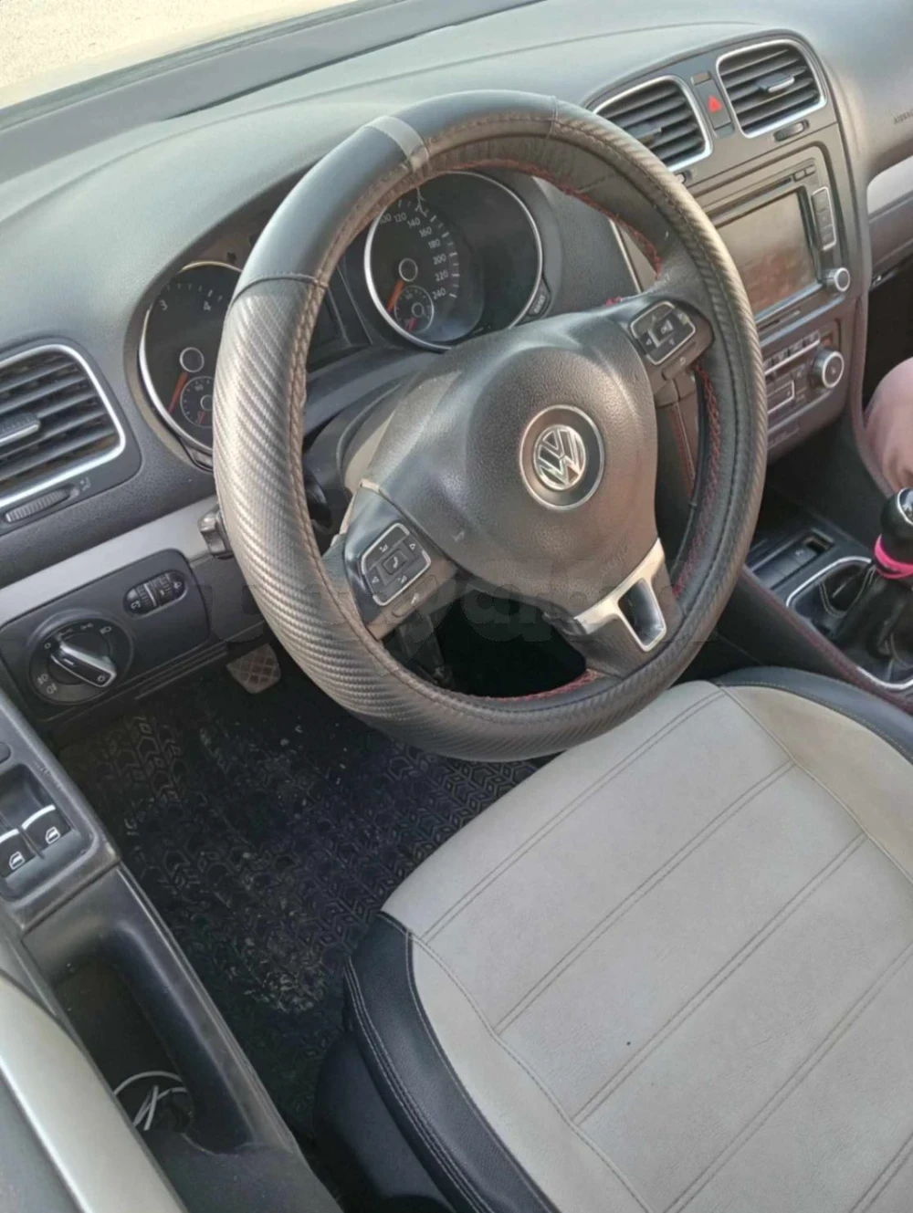 Carte voiture Volkswagen Golf