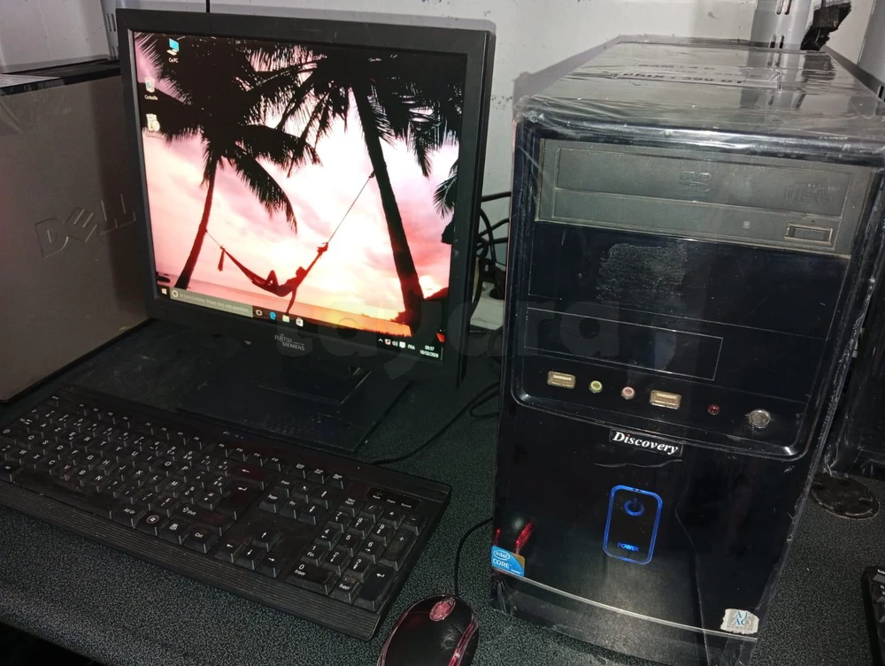 PC Bureau Discovery Complet / Intel Core i3-540 3.07 GHz / 4 Go RAM / Win 10 Pro / Écran