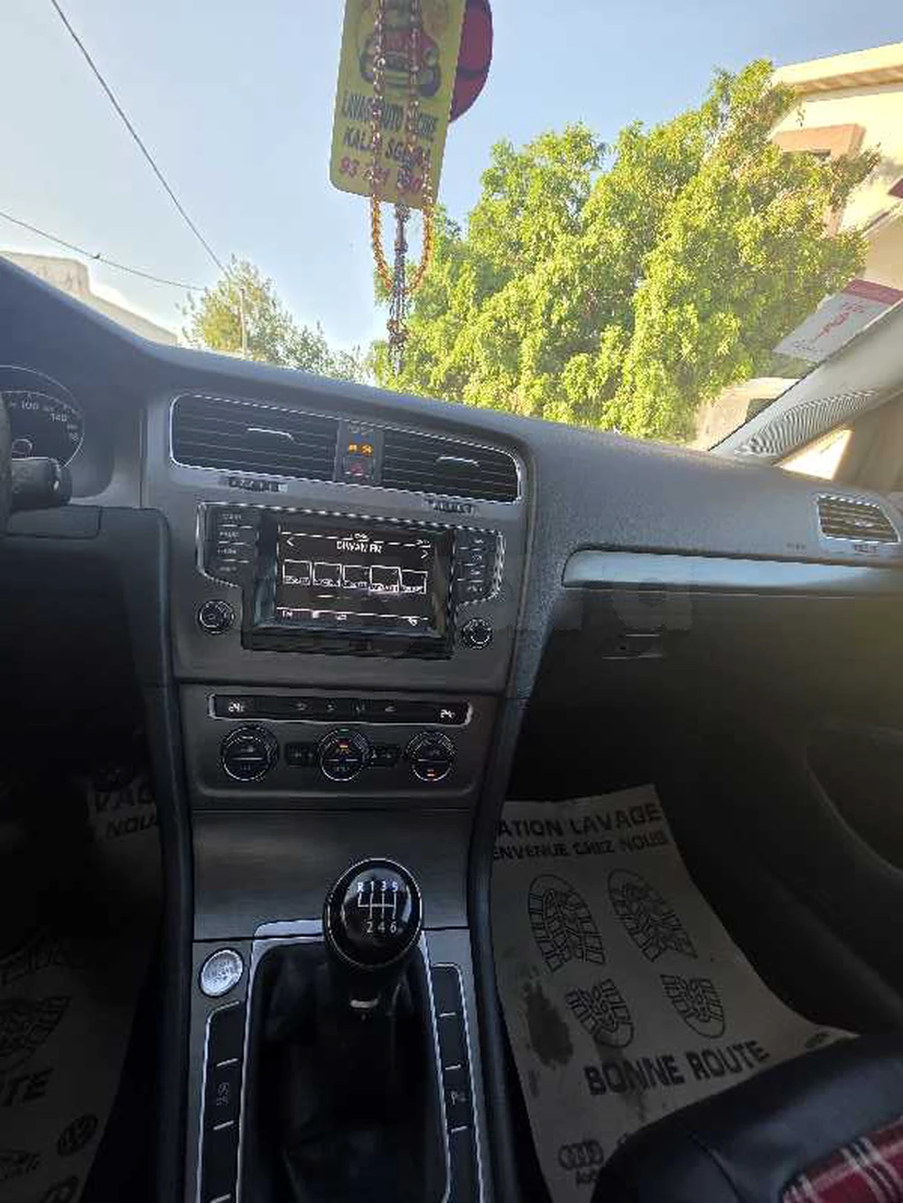 Carte voiture Volkswagen Golf 7