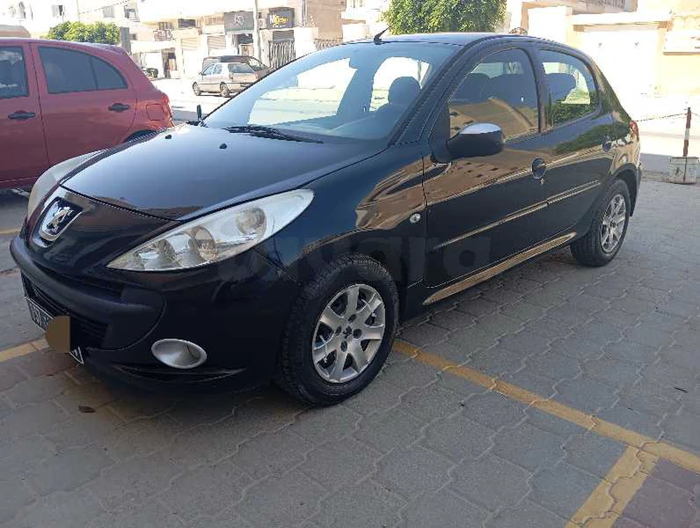 Carte voiture Peugeot 206