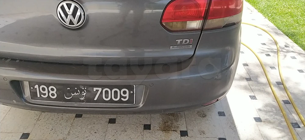 Carte voiture Volkswagen Golf